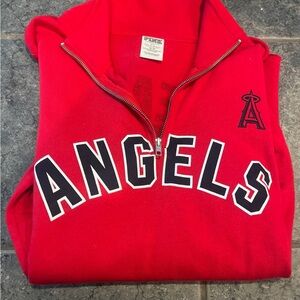 Pink Red Graphic Hoodie